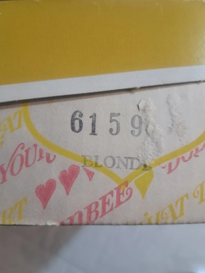 Muñeca bebé rubia vintage Effanbee 11" con caja original # 6159 Foto 3 de 4