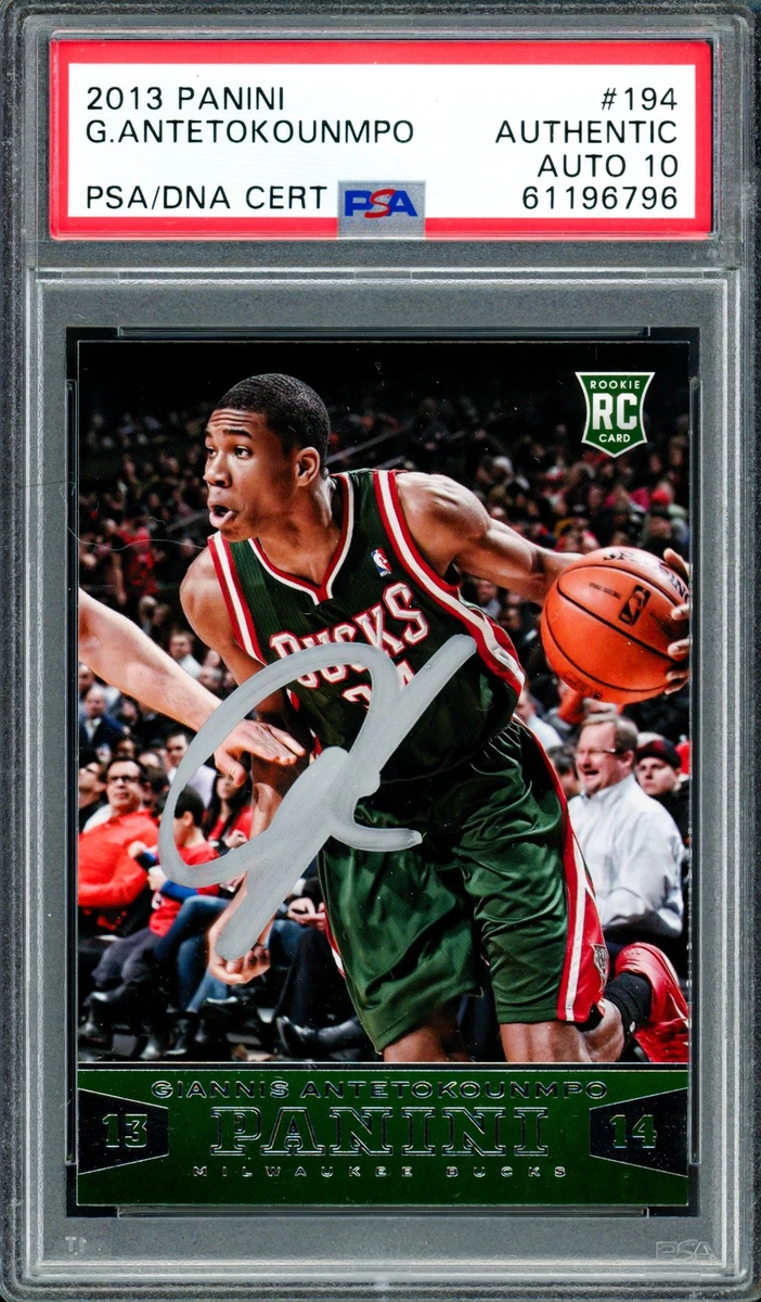Giannis Antetokounmpo Basketball 2013-14 Season Sports Trading