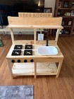 Mud Kitchen Playset for Kids Outdoor Faucet and Sink — photo 5