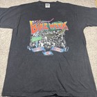 DAYTONA BEACH BIKE WEEK 1998 SHIRT Main Street Black XL Harley Motorcycle VTG
