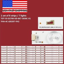 LED Backlight Strips For TCL 55HR330M07A2 V0 55US5800TCAA 55US57 55US57TGAA