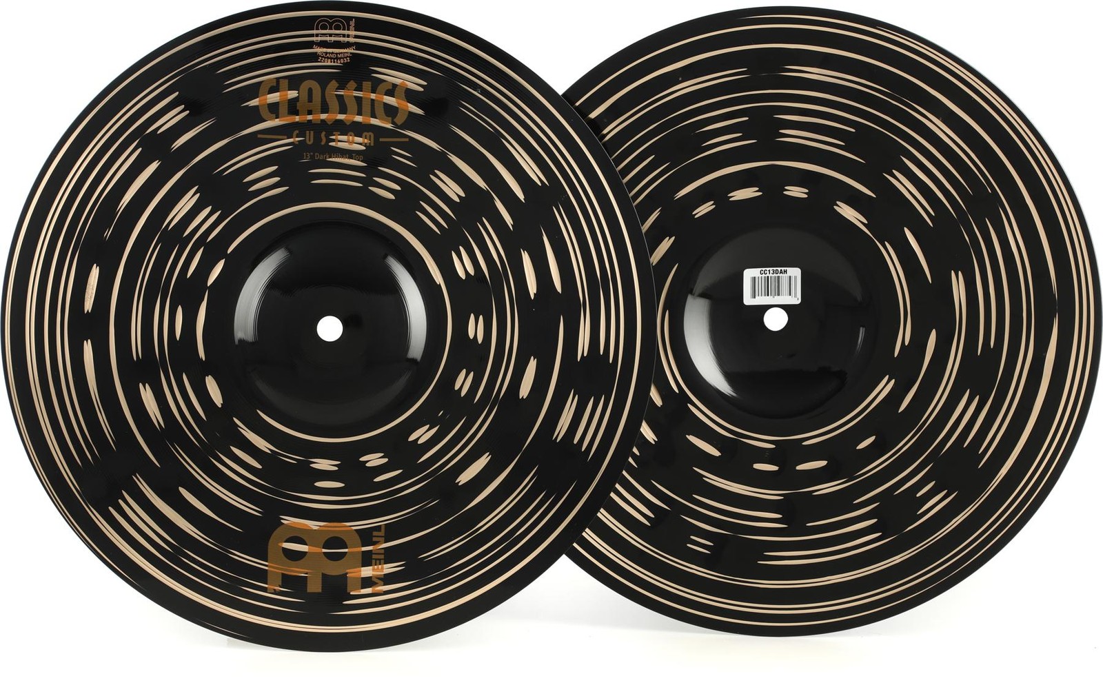 Тарелки Meinl Classics Custom Dark Hi-hats - 13-дюймовые
