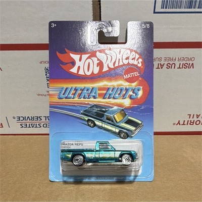 Hot Wheels Ultra Hots 1/64 '74 Mazda REPU Pickup Truck Blue Diecast Unopened