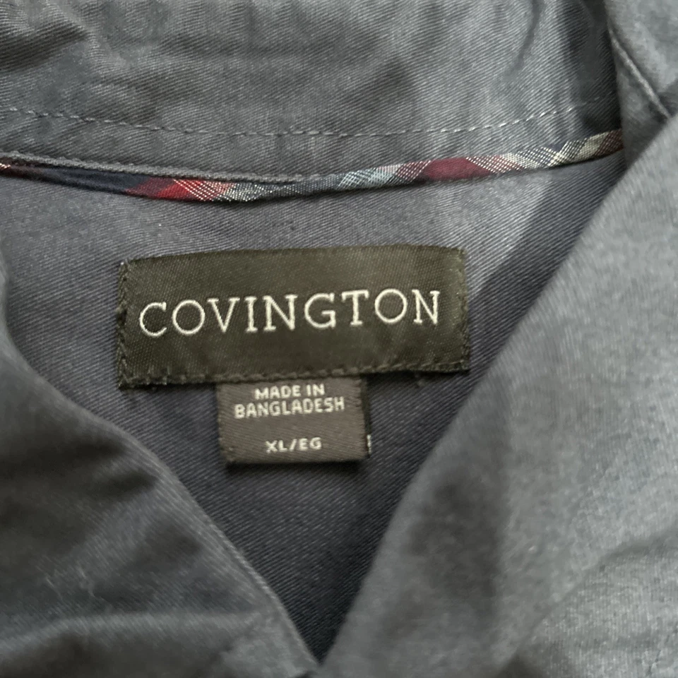 NWT Lot Of 2 Covington Men’s L/S Dress Shirt Sz XL — 第 3/4 张图片