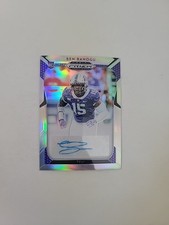 2019 Prizm Draft Picks Football Ben Banogu Rookie Autograph Prizm SE1261