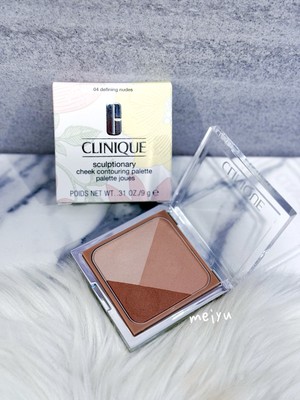 04 Defining Nudes, Clinique Cheek Contouring Palette, Full Size 0.31oz/9g, NIB