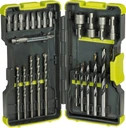 Ryobi Bohrer- Und Bit-Set 30-Tlg.