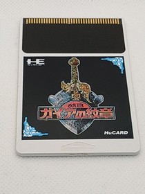 PC Engine HuCARD Gaia's Emblem GAIA Japan Computer System Japan