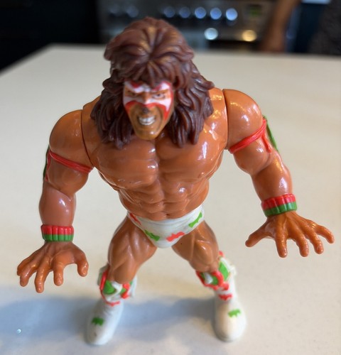 WWE WWF Ultimate Warrior Wrestling Wrestler Action...