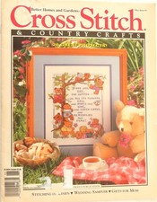 Better Homes and Gardens CROSS STITCH magazines May/June 92-Nov/Dec 92