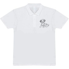 'Dalmatian Puppy' Adult Polo Shirt / T-Shirt PL044974 