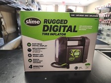 Slime 40047 Tire Inflator Portable Car Air Compressor Rugged Inflate Right... Slime 40047 Tire Inflator Portable Car Air Compressor Rugged Inflate Right...