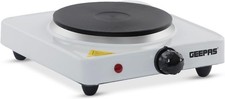 Hot Plate Single Electric Cooker Portable Table Top Hob Non-Slip Geepas 1000W