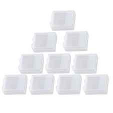 10Pack Clear Battery Storage Case Protective Box Cover for GoPro Hero 10 9 Cam e