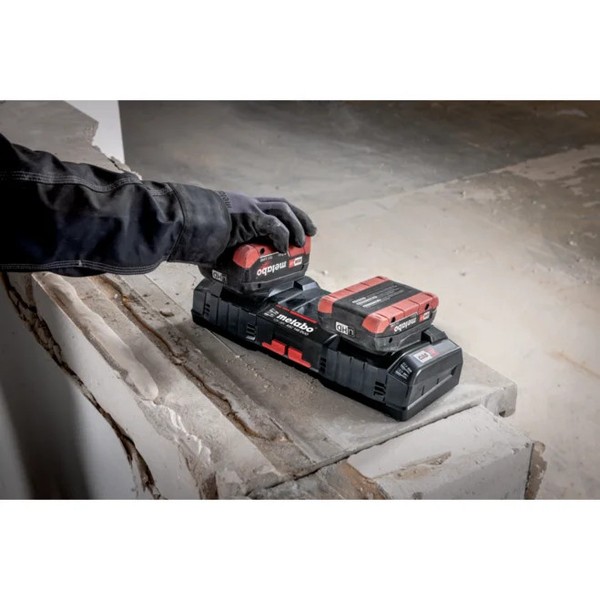 Metabo Basis-Set 4X Lihd Akkupack 18 V 10,0 Ah Li-Ion Akku CAS System (-image