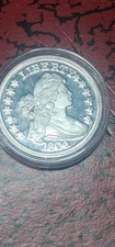 HISTORICAL LIBERTY ONE DOLLAR 1804 "KING OF AMERICAN COINS" (COPY)
