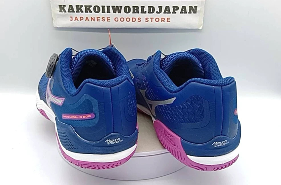 Mizuno Table Tennis Shoes WAVE MEDAL 8 BOA Navy/Galaxy Silver