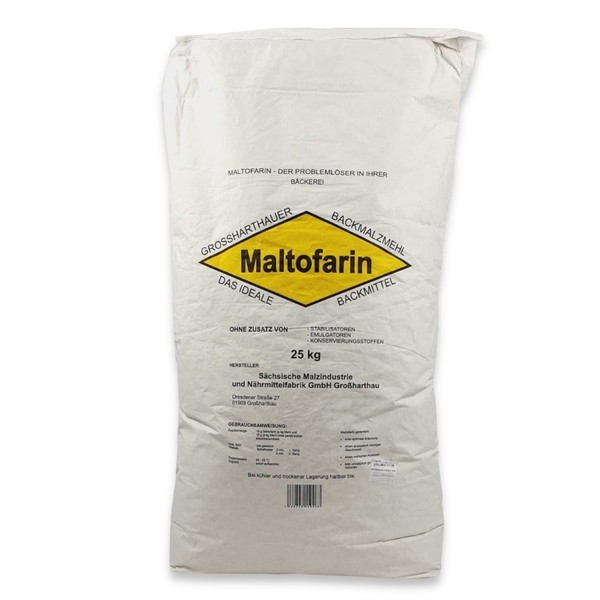 Weizenmalzmehl 25 Kg Maltofarin Backmalz Malzmehl Backen Brot BröTchen Mehl-image
