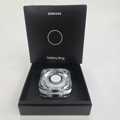 SAMSUNG Galaxy AI Smart Ring, Fitness Monitor, Fitness Tracker - Size 8, Silver