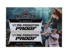 2024 Leaf Exotic Mythical Mermaid Proof Wave Back Ripken / Rutschman [1/1]