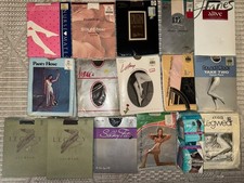 VINTAGE PANTY HOSE SZ B CHOICE HESS'S LORTAY AVON LEGGS HANES NURSEMATE CASSINI