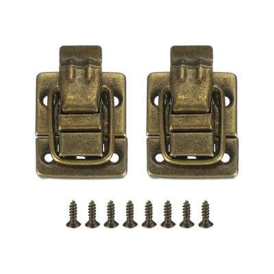 Fastener Toggle Latches Catch Chest, 2Pcs Metal Suitcase Boxes Buckles Retro ...