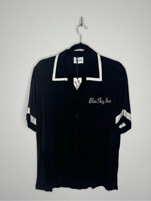 Blue Sky Inn Waiter Short-Sleeve Shirt Black Men s Small