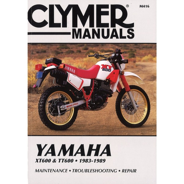 Yamaha XT600 & TT600 (1983-1989) Reparaturhandbuch Clymer-image