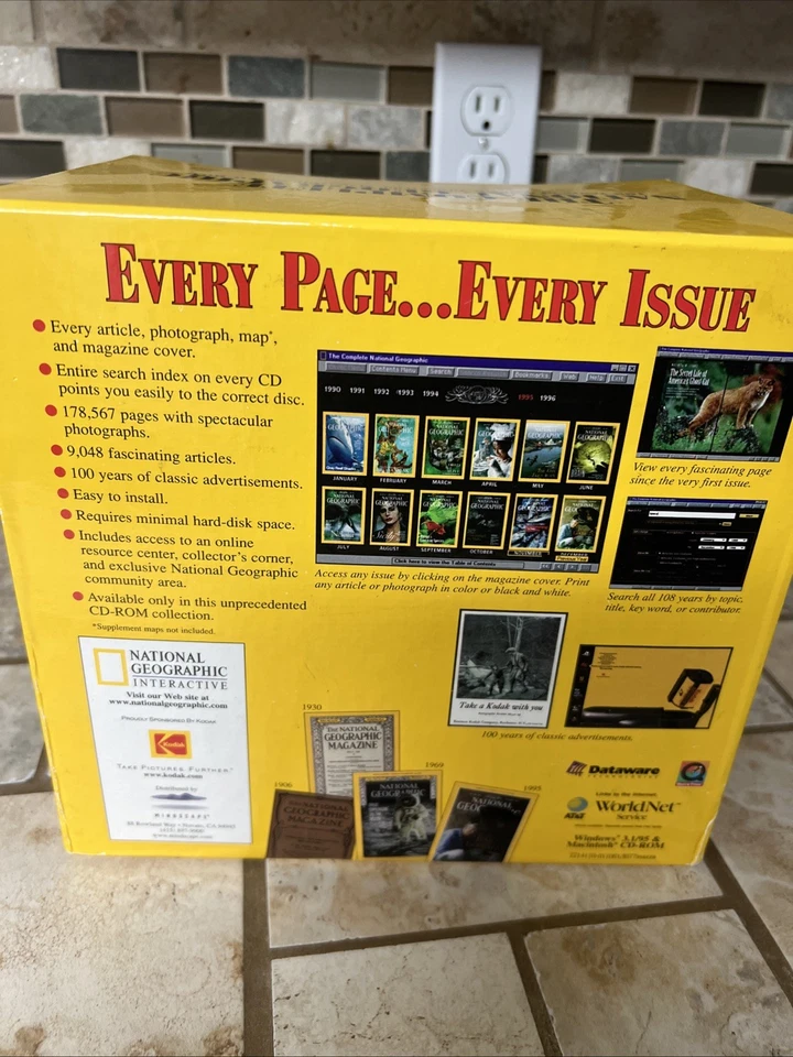 The Complete National Geographic Magazine on 30 CD ROM Digital Library - Image 4 of 4