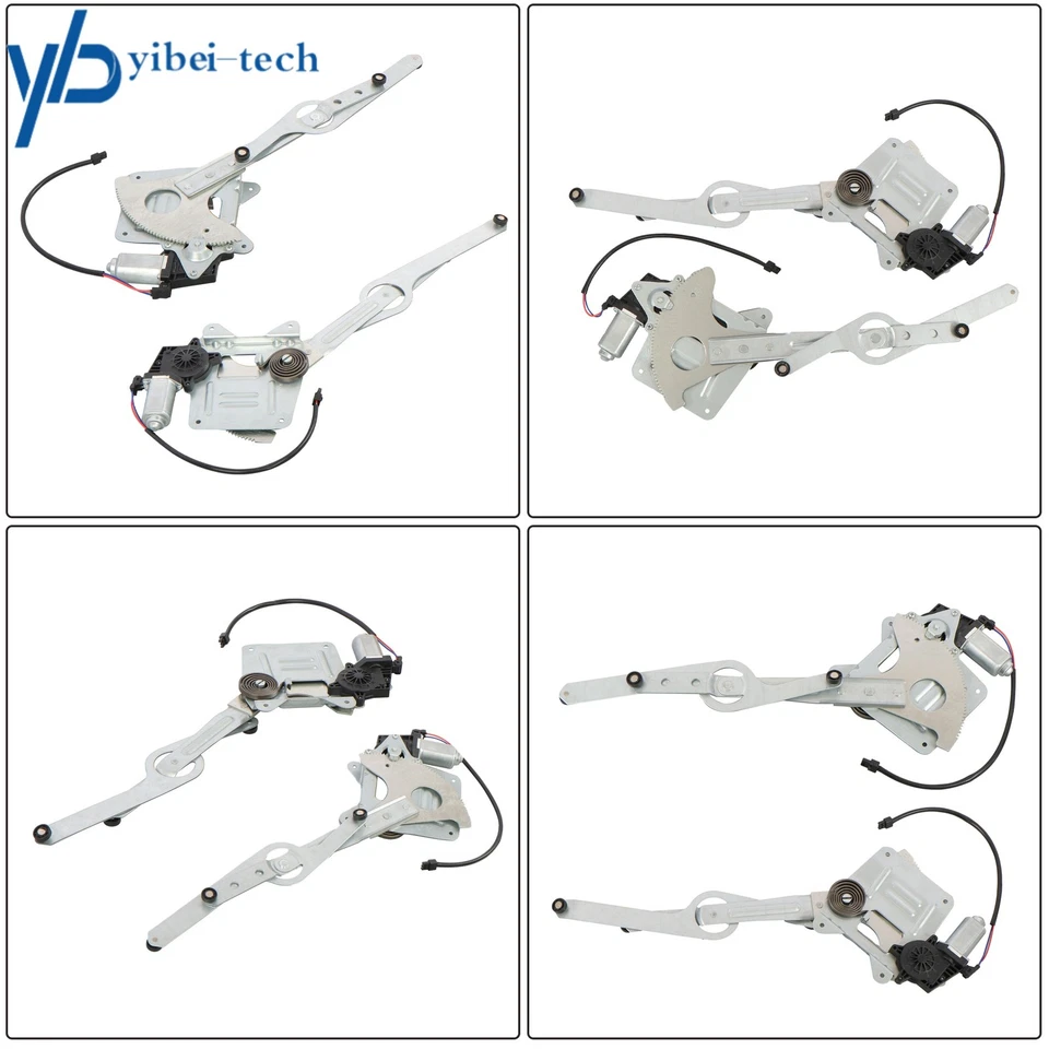 Regulador de ventana eléctrica con motor para GMC Jimmy 1995-2001 Chevrolet S10 1994-2004 Foto 4 de 4