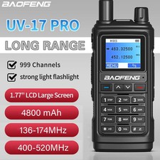 BAOFENG UV-17PRO 4800MAH DUAL BAND UHF/VHF TWO WAY RADIO LONG RANGE WATERPROOF
