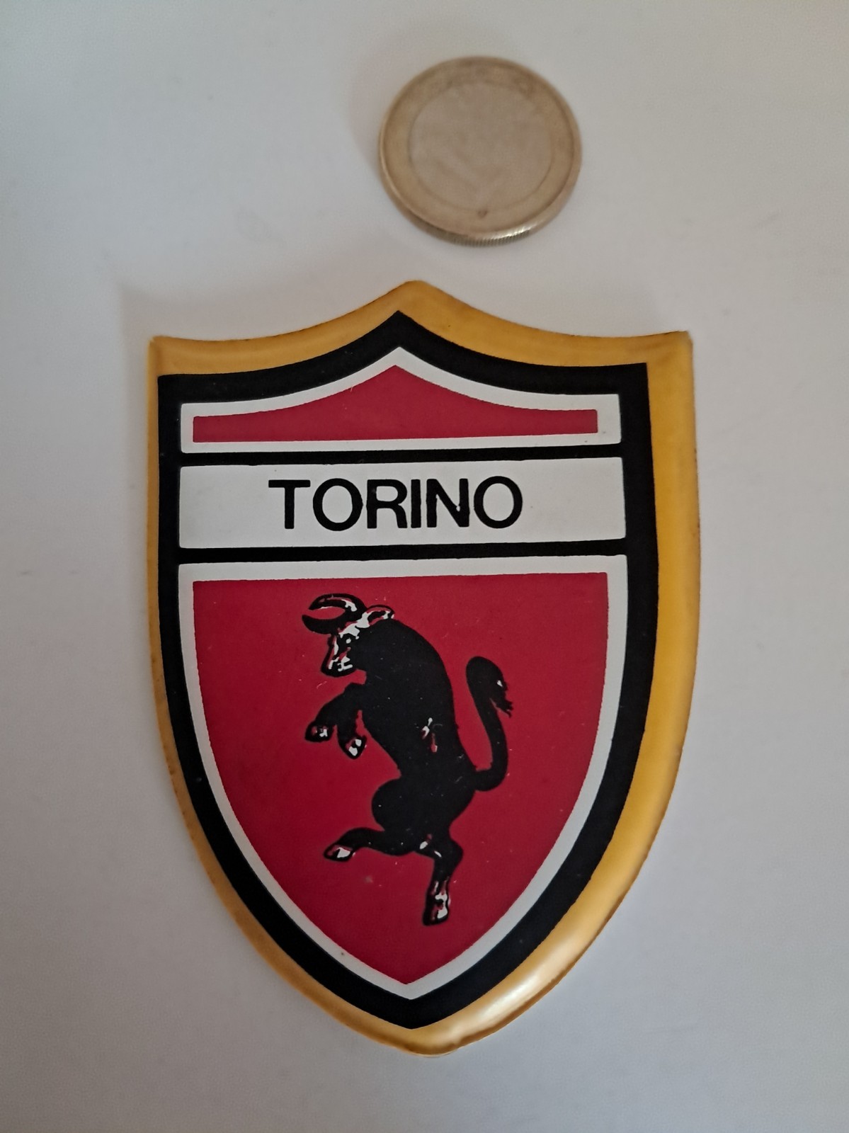 PLASTECO LOCATELLI MIO FORMAGGINO SERIE SCUDETTI A.C. TORINO ORIGINALE OTTIMO
