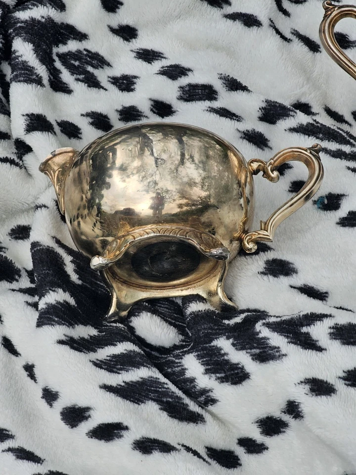 Juego de dos azucareros vintage plateados Foto 4 de 4