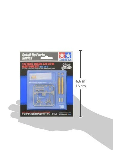 Tamiya 1/12 Detail Up Parts Series n.13 Yamaha YZR-M1 2005 Forcella anteriore... - Immagine 4 di 4