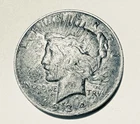 1934 D US Peace Silver Dollar $1