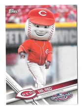 2017 Topps Opening Day Mascots - CINCINNATI REDS 