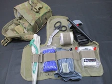 ARMY ISSUE OCP MULTICAM FIRST AID KIT IFAK MEDICAL SUPPLIES TOURNIQUET ISRAELI