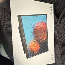 KYY 15.6in Portable Monitor IPS LCD 1920x1080 16:9 HDMI Black