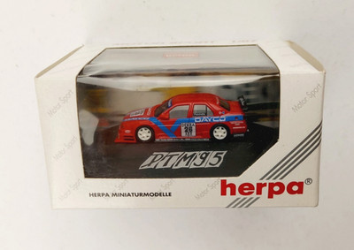 HERPA MOTORSPORT RARITÄT (DTM `95) MINIATURMODELL 1/87 H0 ALFA 155 V6 FISICHELLA