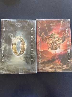 Lot Of 2 #2 & 4 Seven Realms HC x Library Cinda Williams Chima  1st Editions