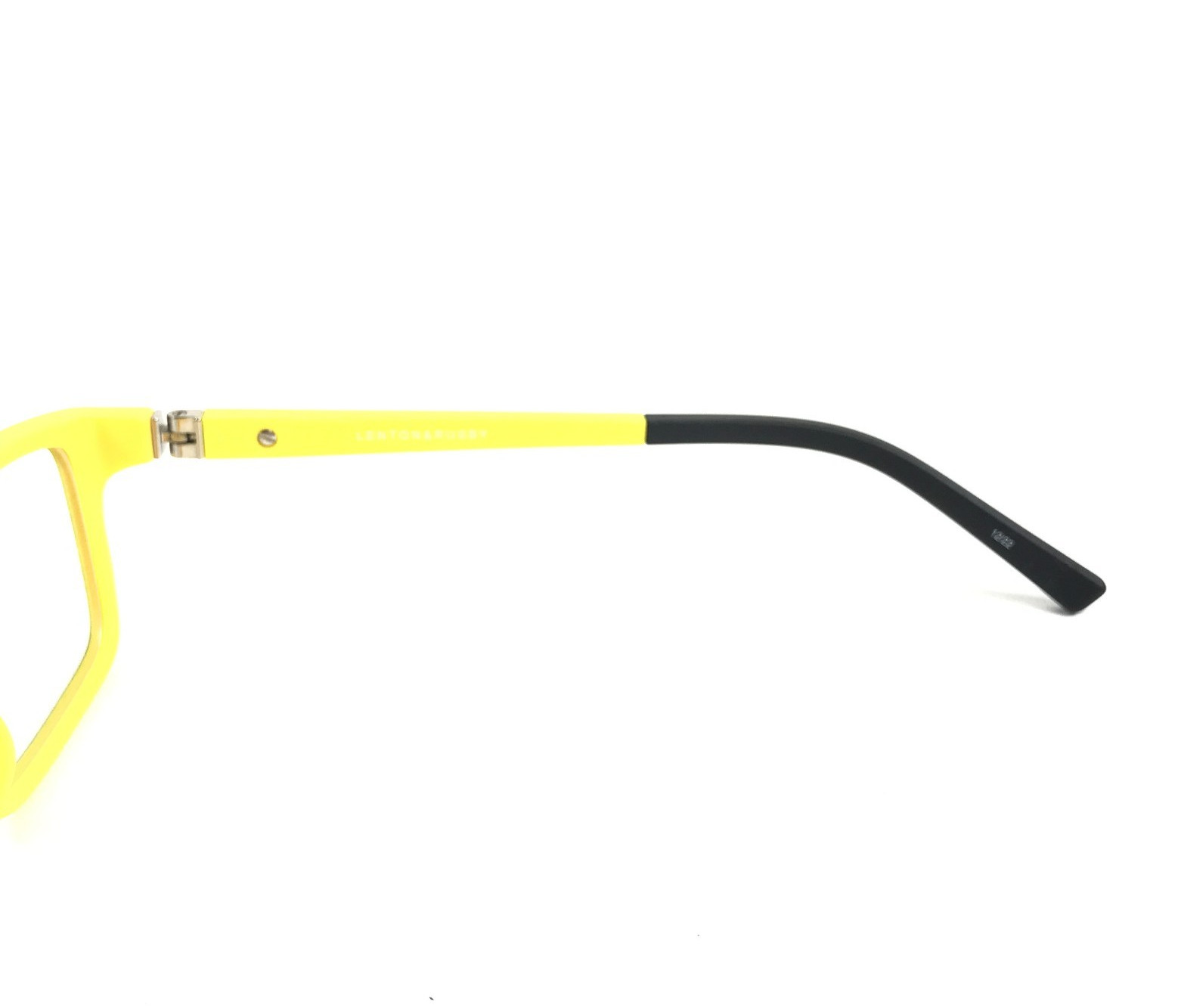 Lenton & Rusby Kids Eyeglasses Frame LRK4501 001 BLACK Yellow Full Rim 49-15-135