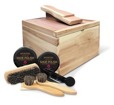 Rochester Shoe Tree Deluxe Cedar Valet 9 Pieces 