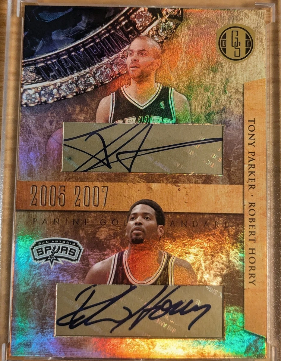 Panini Tony Parker Basketball Autographed ungraded Sports Trading