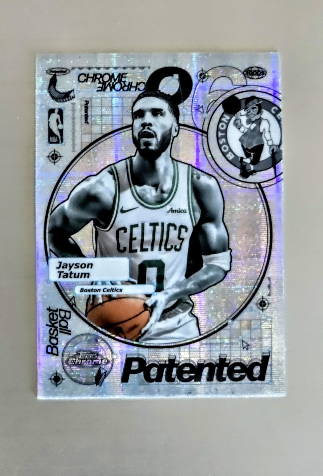 2025-26 Topps Chrome Basketball Jayson Tatum Patented SP Insert Celtics 🍀🍀