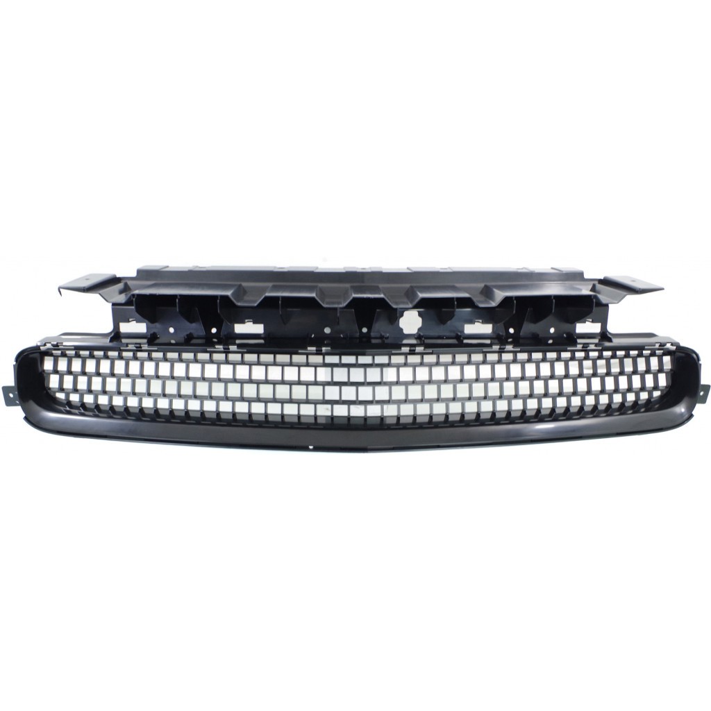 For Dodge Challenger Front Bumper Grille 2011-2014 Lower Plastic Textured Black