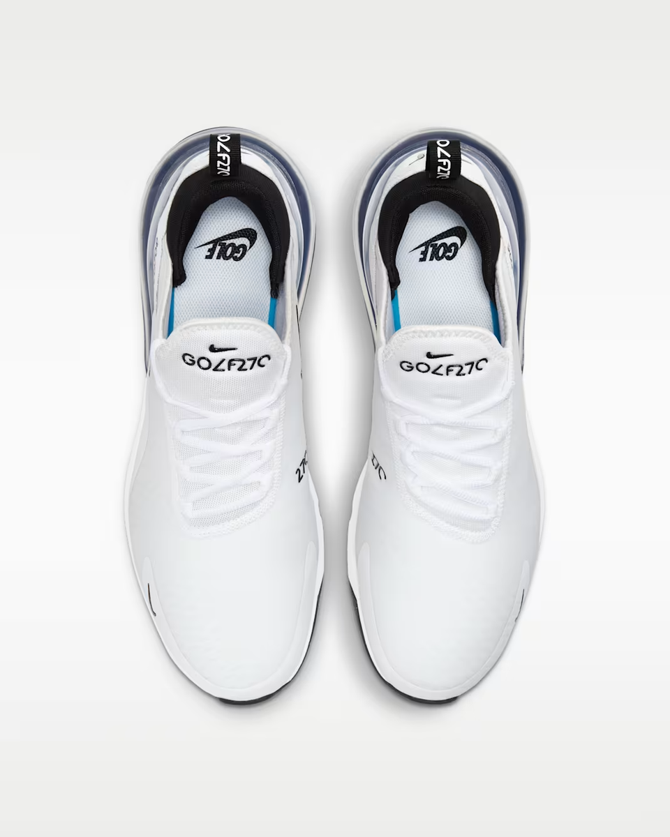 Size 13 - Nike Air Max 270 Golf Low White Black for sale online | eBay