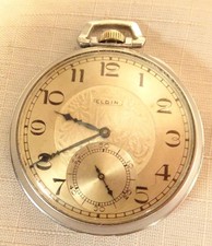 Elgin Pocket Watch 12S 7J 1928 Model 3