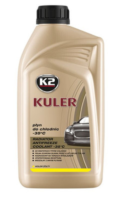 GELB Kühlerfrostschutz K2 Kuler Long Life 1L -35°C - Fertiges Kühlmittel