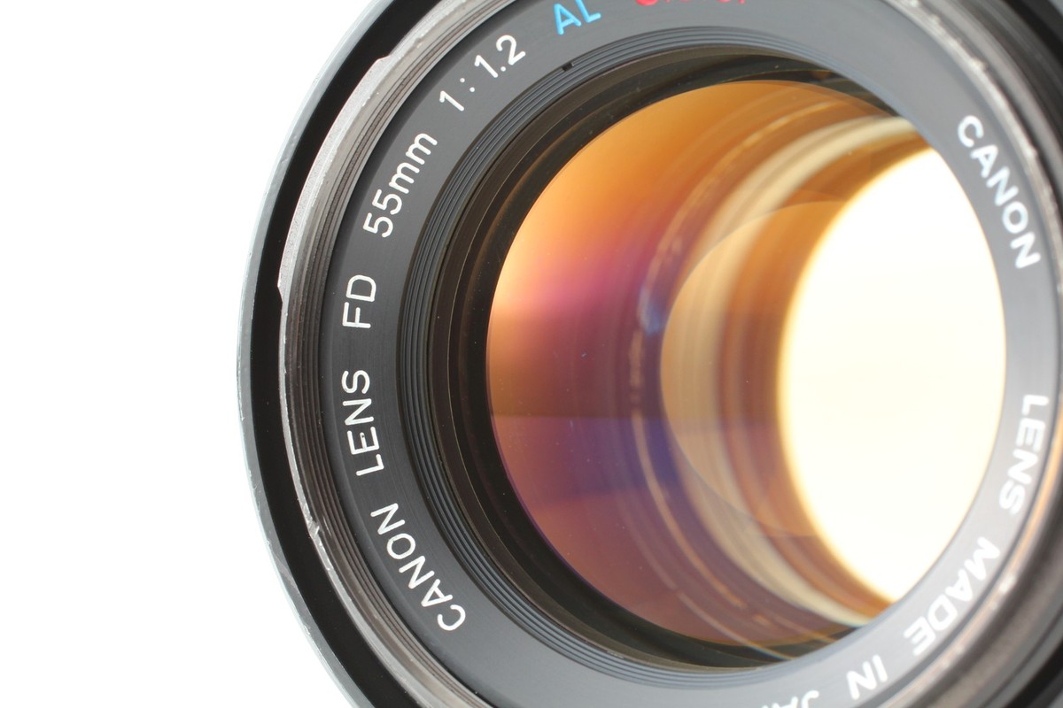 RARE! Blue AL [Near MINT] Canon FD 55mm f1.2 Aspherical AL S.S.C.