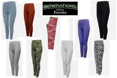 Teenager Mädchen Baumwolle reich Stretch Leggings in verschiedenen Farben-Alter 10/11 Jahre bis 15/16 Jahre